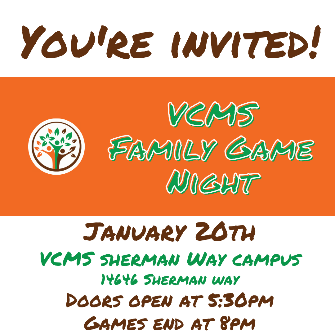 VCMS Family game night rsvp