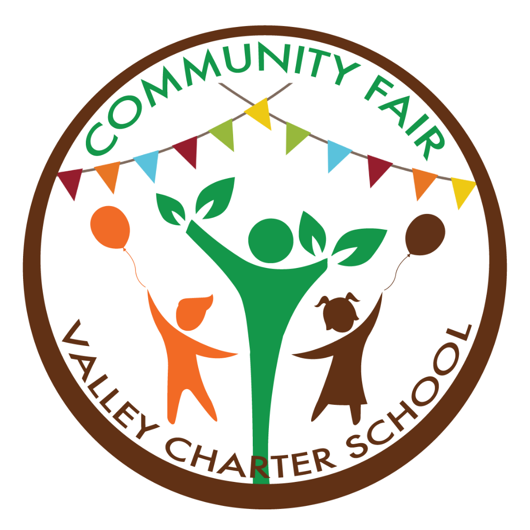 valley charter school community fair logo
